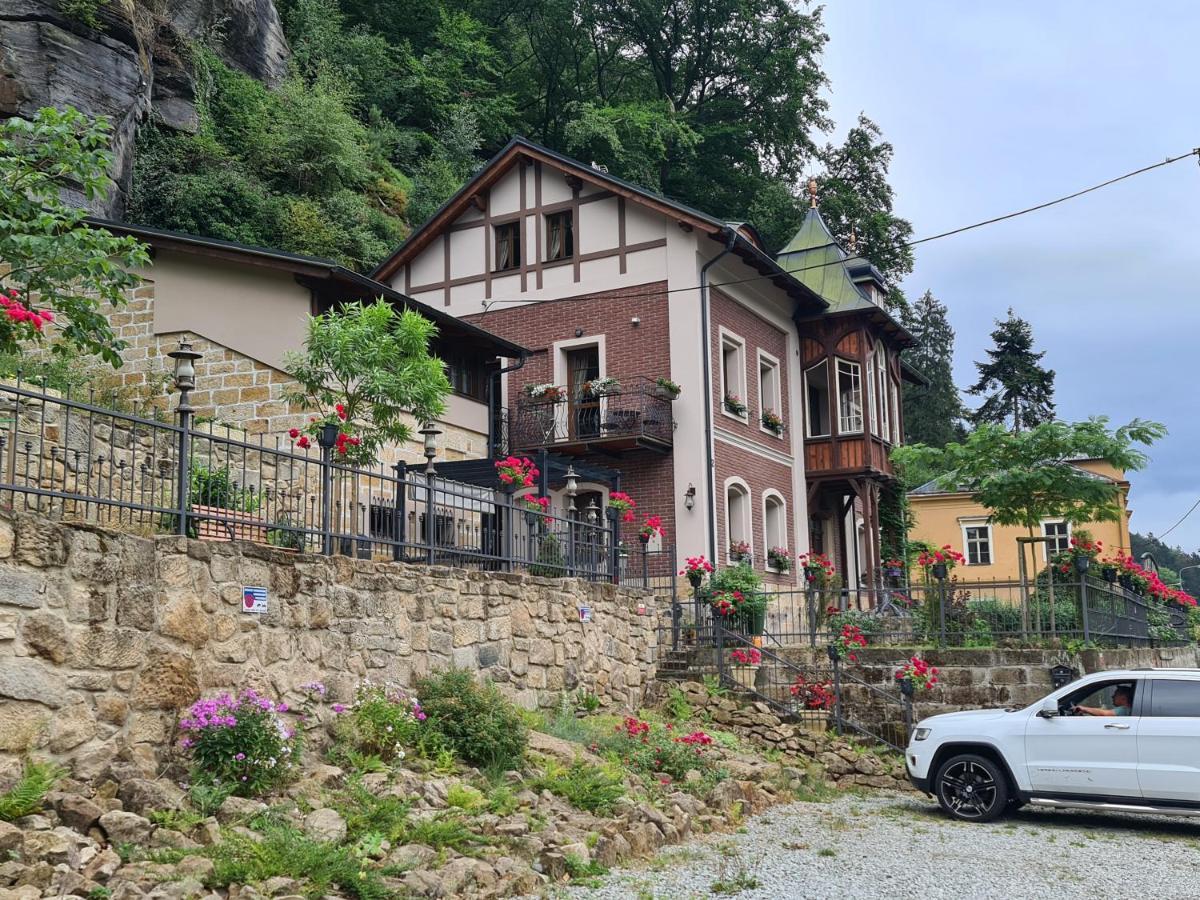 Labsky Dvur Apartman Hřensko Kültér fotó