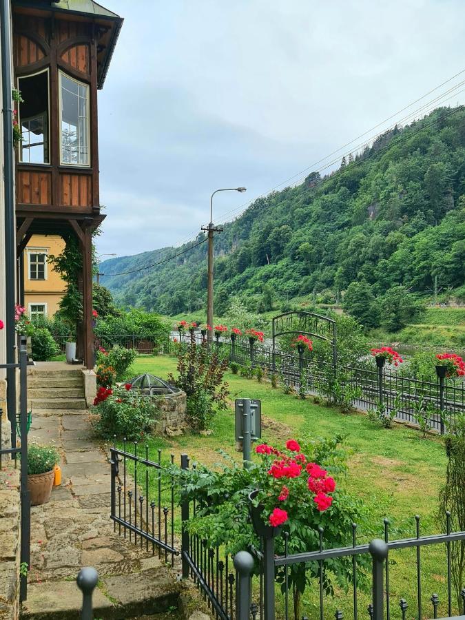 Labsky Dvur Apartman Hřensko Kültér fotó