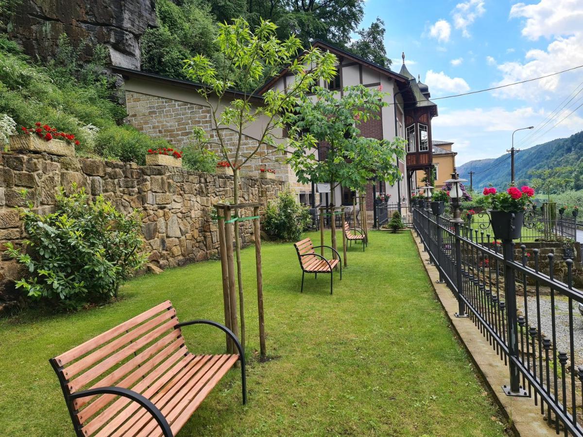 Labsky Dvur Apartman Hřensko Kültér fotó