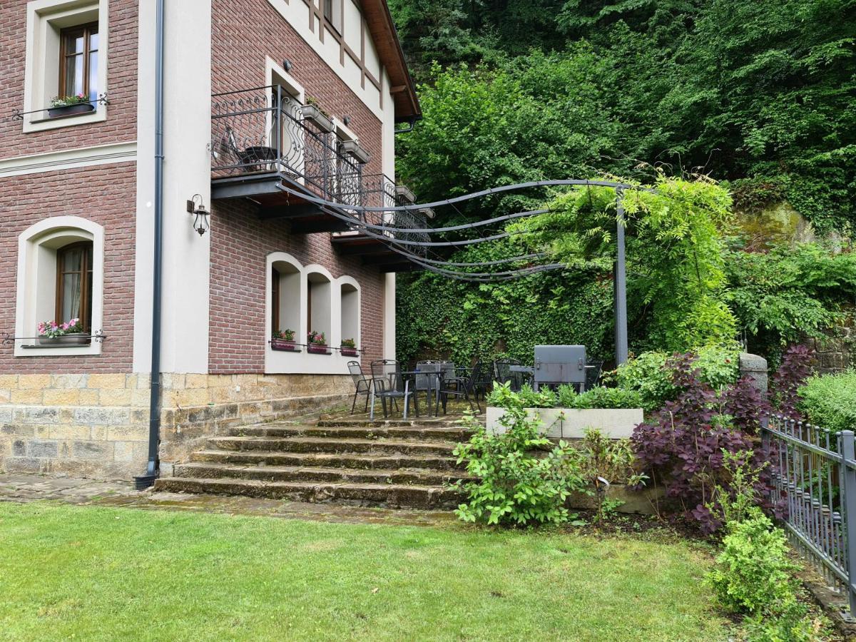 Labsky Dvur Apartman Hřensko Kültér fotó