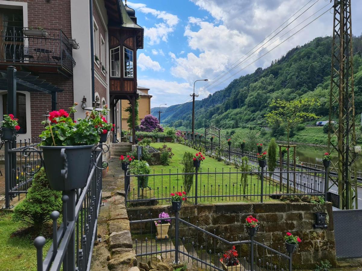 Labsky Dvur Apartman Hřensko Kültér fotó