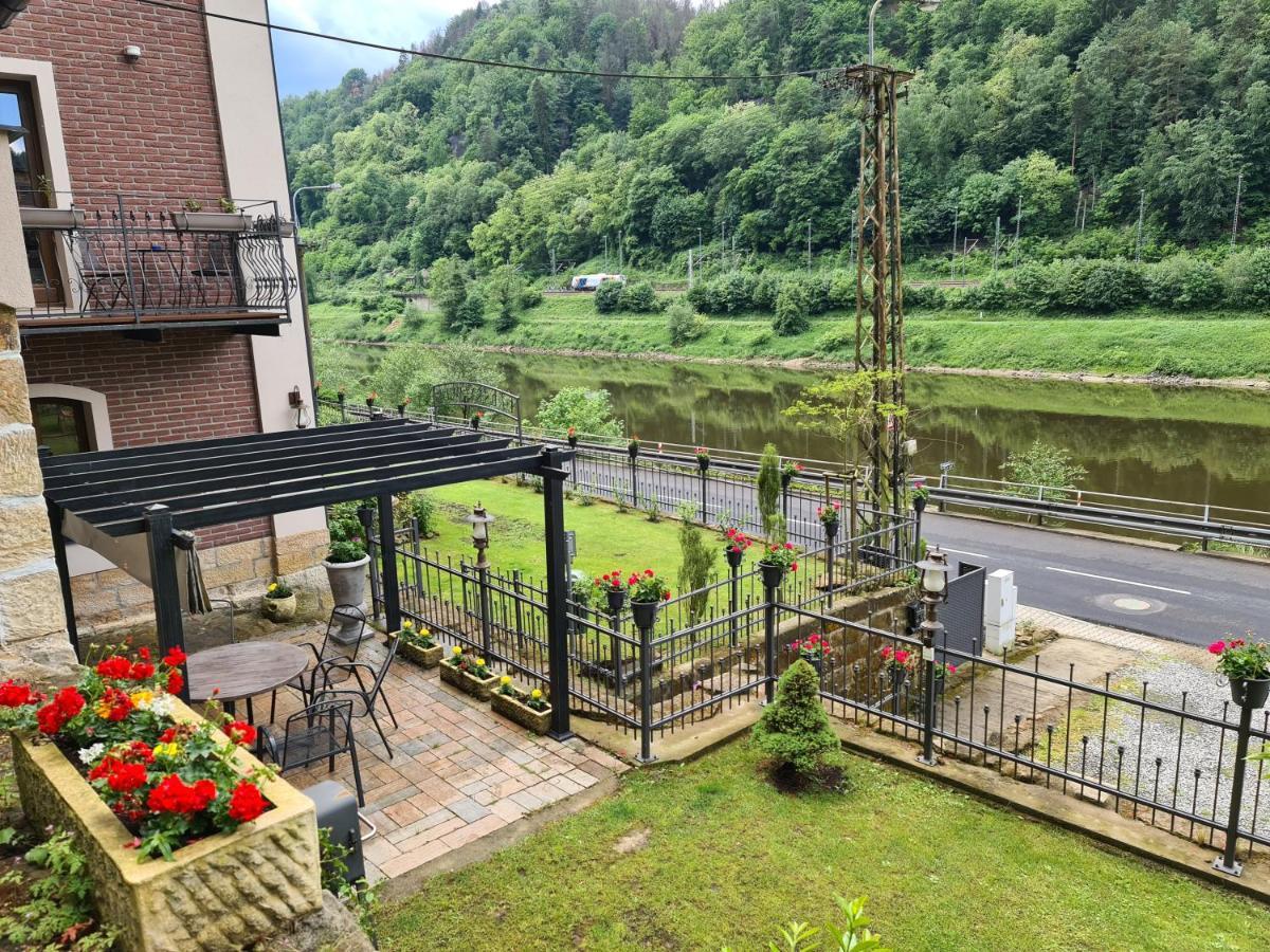 Labsky Dvur Apartman Hřensko Kültér fotó
