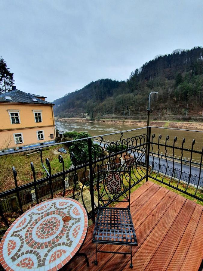 Labsky Dvur Apartman Hřensko Kültér fotó